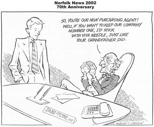 On The Lighter Side Of The Vita Needle Company