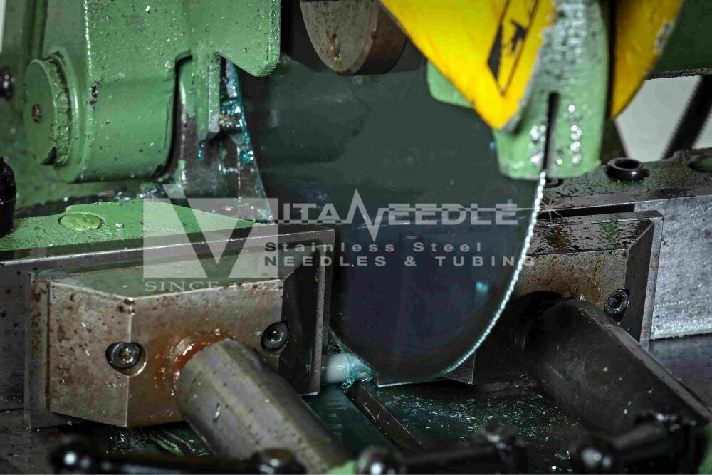 cut and deburred tubing